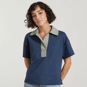 Everlane The Retro Jersey Polo Women's Size Small